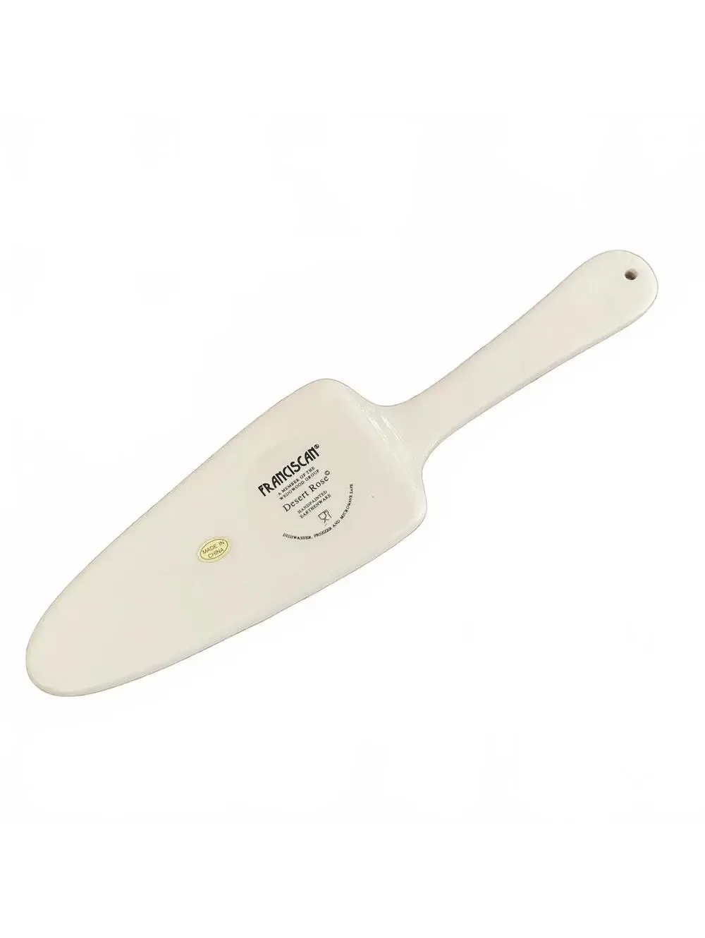 Franciscan Desert Rose ceramic pie and cake server